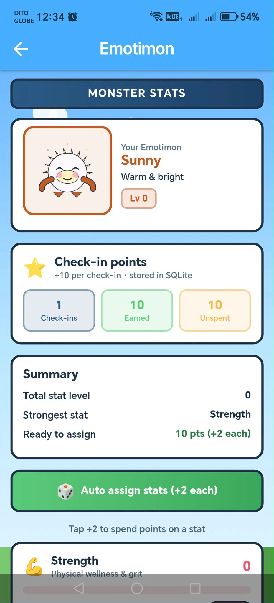 EmotiMon screenshot 2