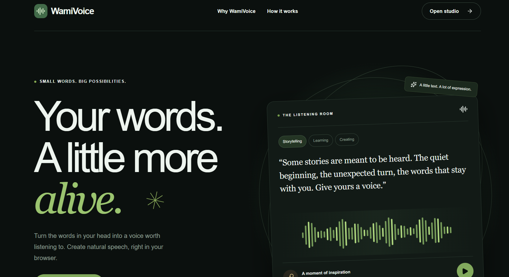 WamiVoice screenshot 3