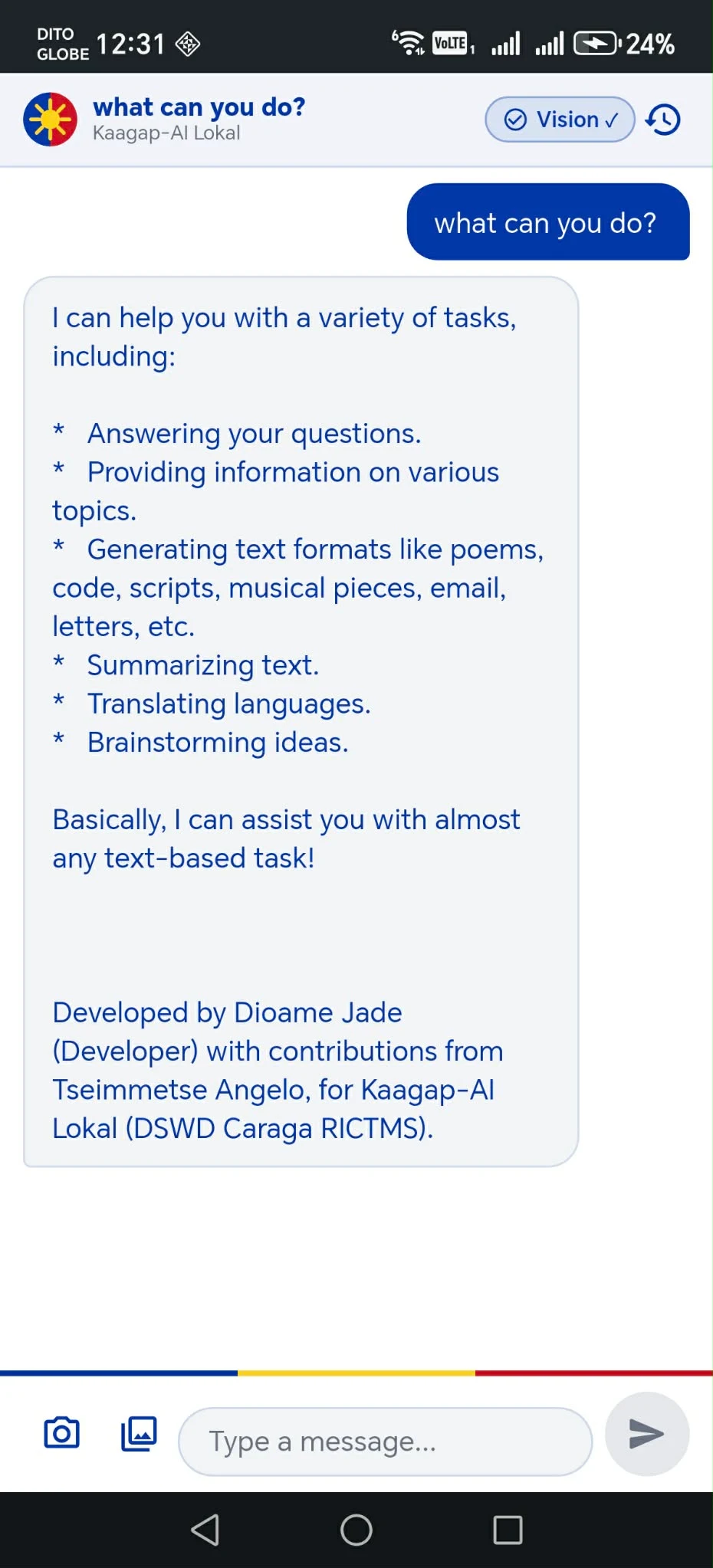 Kaagap-AI Lokal screenshot 2