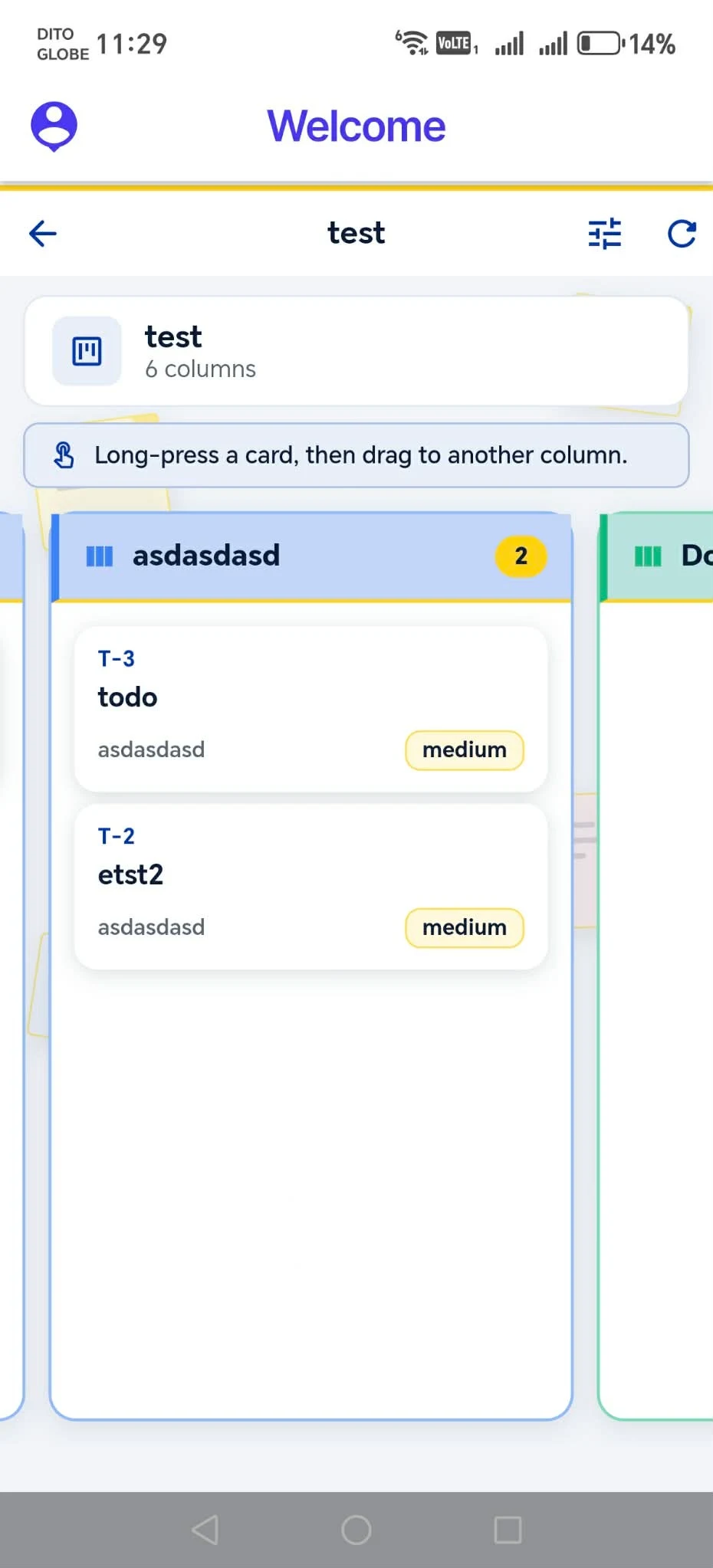 DSWD WorkSPACE screenshot 2