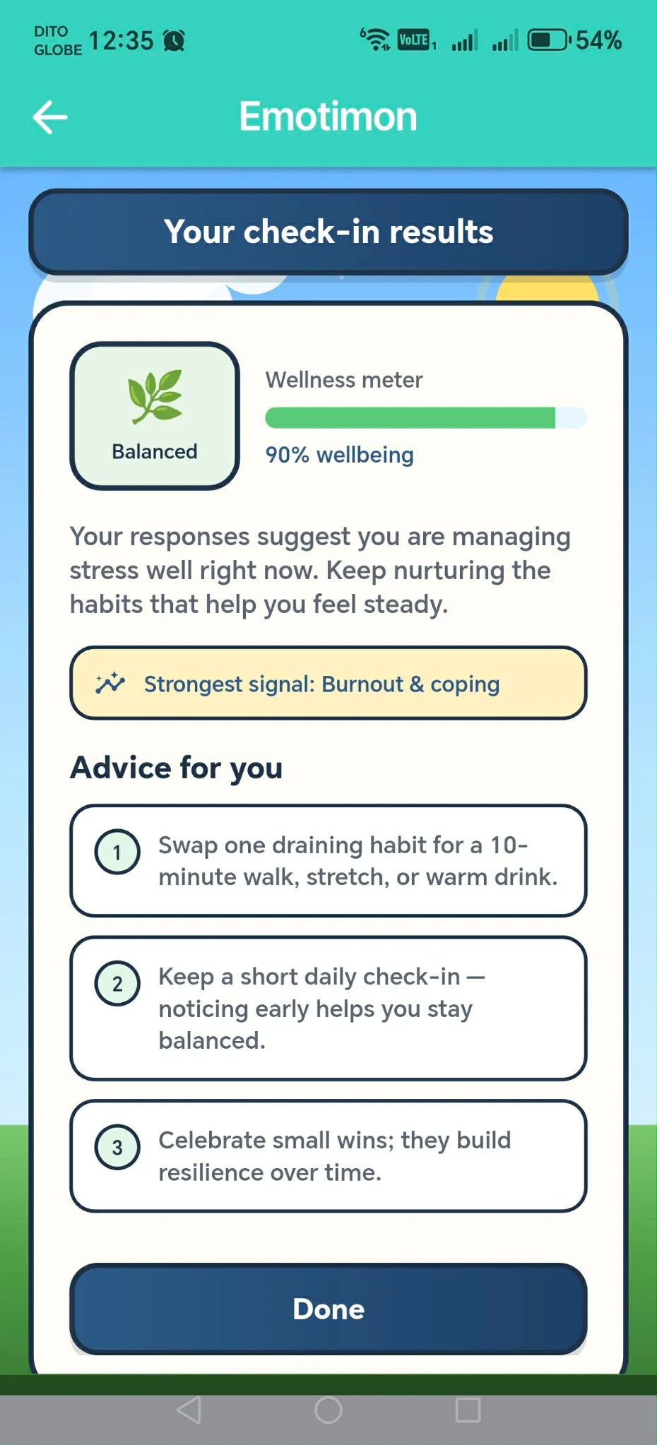 EmotiMon screenshot 3