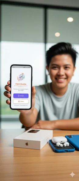 PAID Mobile screenshot 1